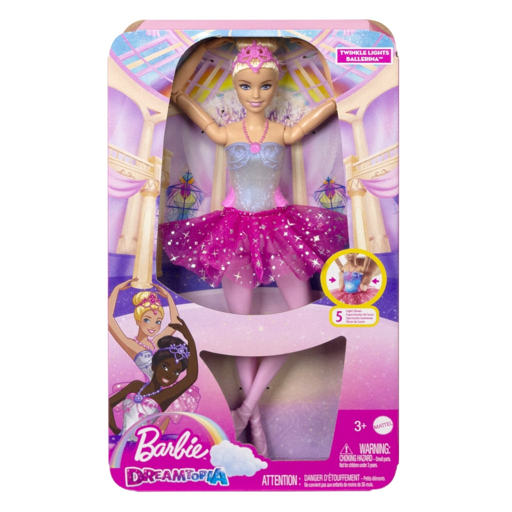 Barbie Dreamtopia Ballerina Doll with Light Function