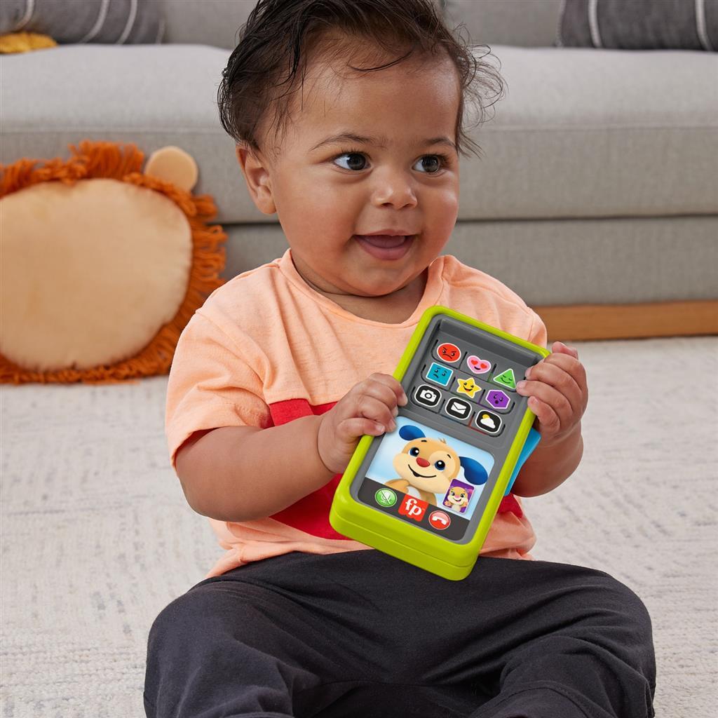 Fisher Price 2-in-1 Drag and Learn Smartphone - Light and Sound - 9 Months+