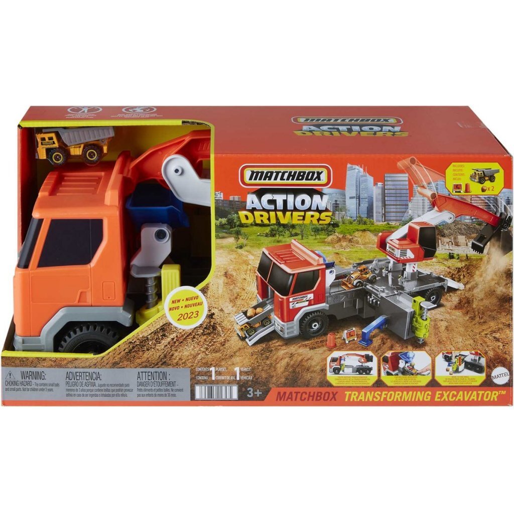 Matchbox Action Drivers Construction Truck