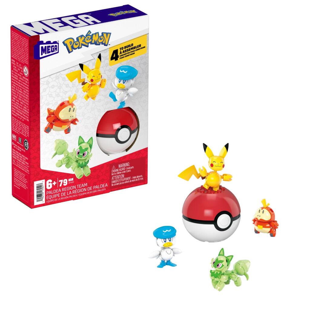 Pokémon Mega Paldea Partners Set for Ages 6+