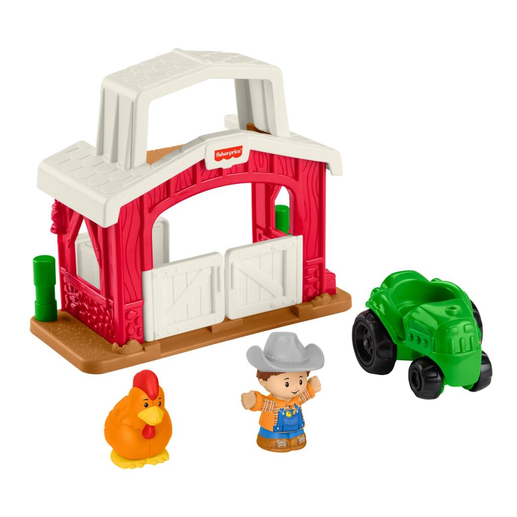 Fisher Price Little People Small Farm with Barn and Tractor