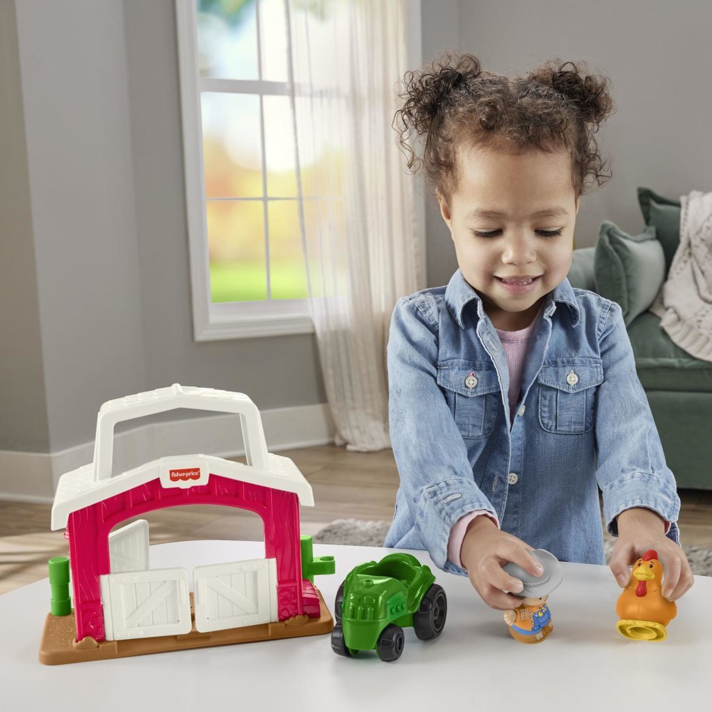 Fisher Price Little People Small Farm with Barn and Tractor