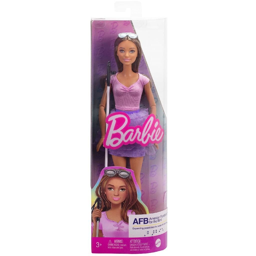 Barbie Fashionistas Blind - Inclusive Doll Series - Ages 3+