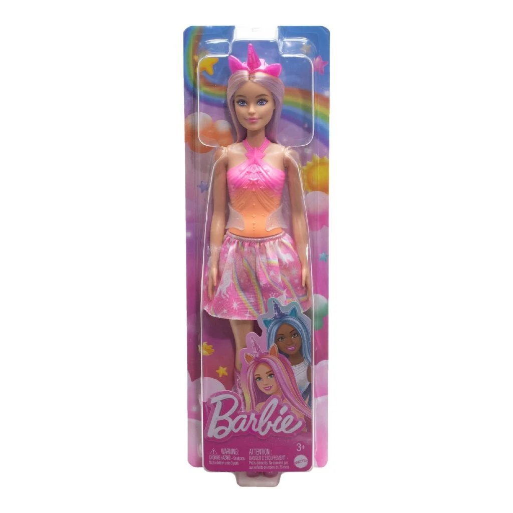 Barbie Unicorn Doll Assorted with Fantasy Hairstyles