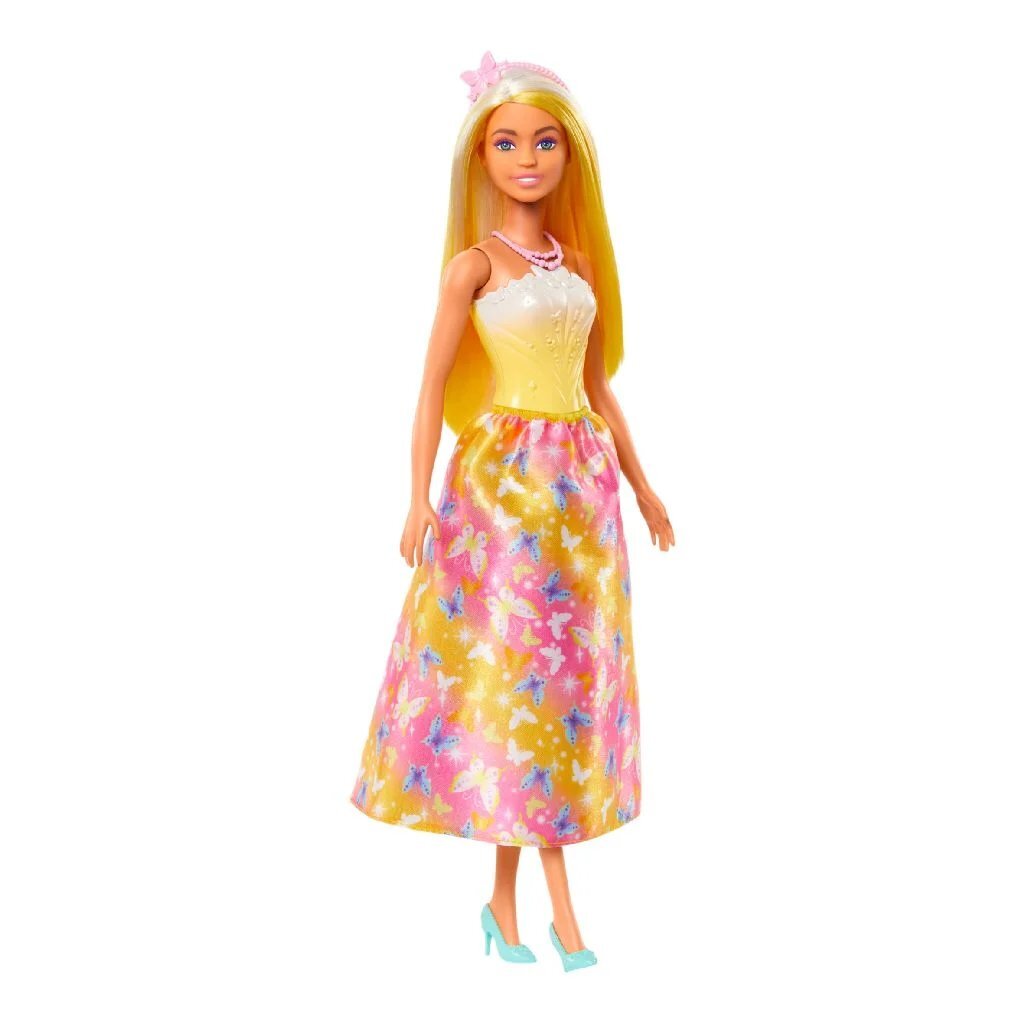 Barbie Royal Doll - Dreamy Colors, Sculpted Bodice, Printed Skirt - Ages 3+