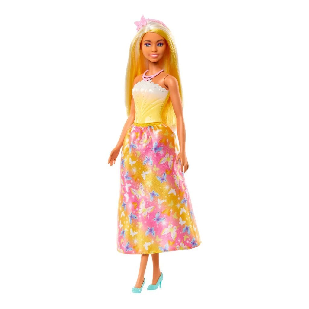 Barbie Royal Doll - Dreamy Colors, Sculpted Bodice, Printed Skirt - Ages 3+