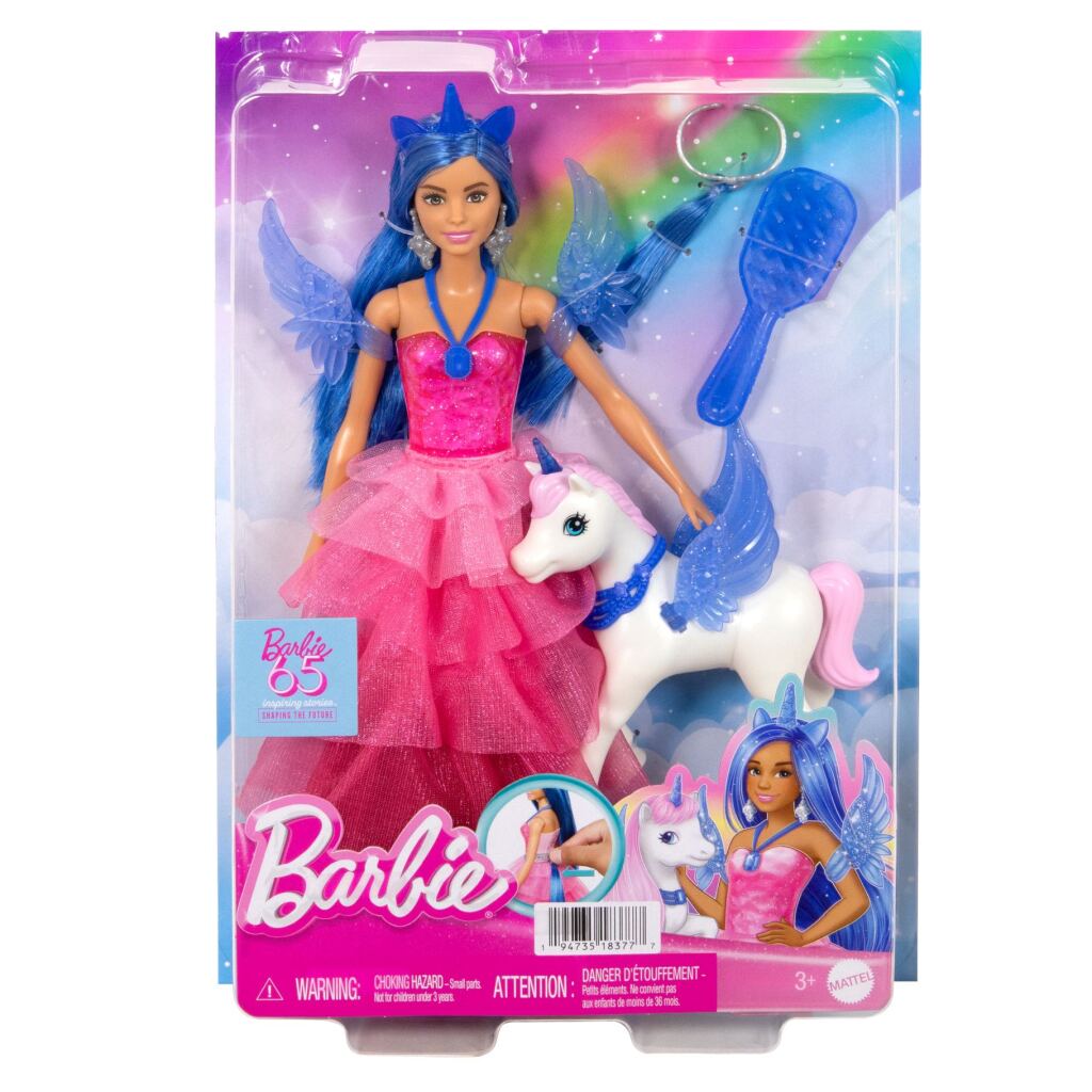 Barbie → Doll → Alicorn with Pink Gradient Dress → Ages 3+ → Barbie: A Touch of Magic