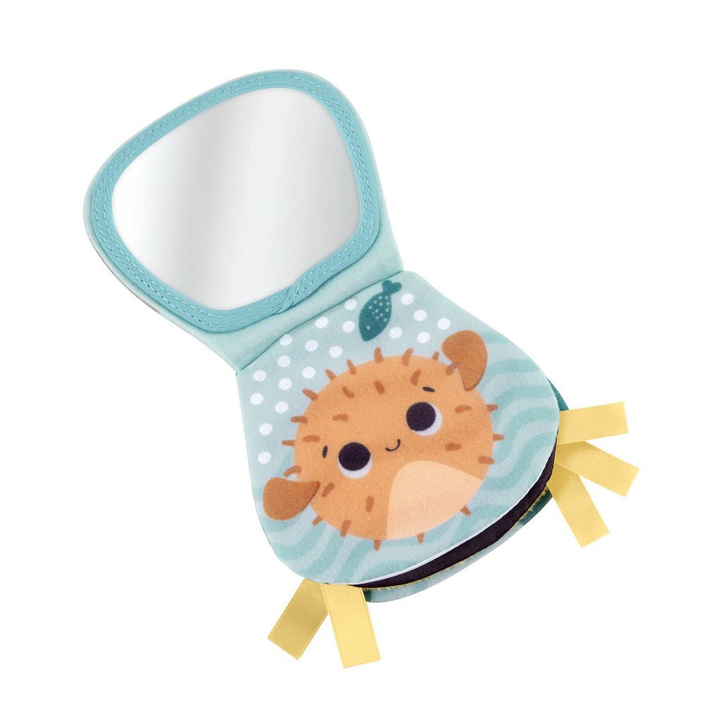 Fisher Price 2-in-1 Rocking Otter Plush Toy - Tummy Time to Sitting Play