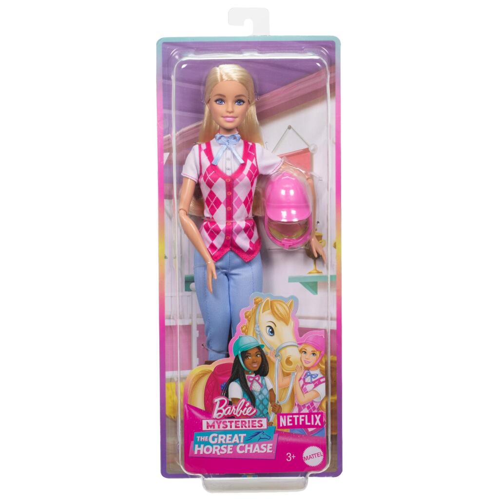 Barbie The Great Horse Chase Doll Malibu with Horse