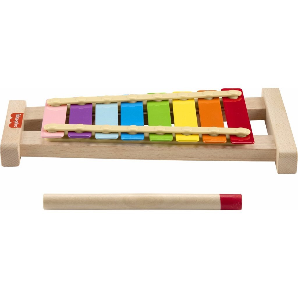 Fisher Price Wooden Xylophone Toy for Kids Aged 2 and Up