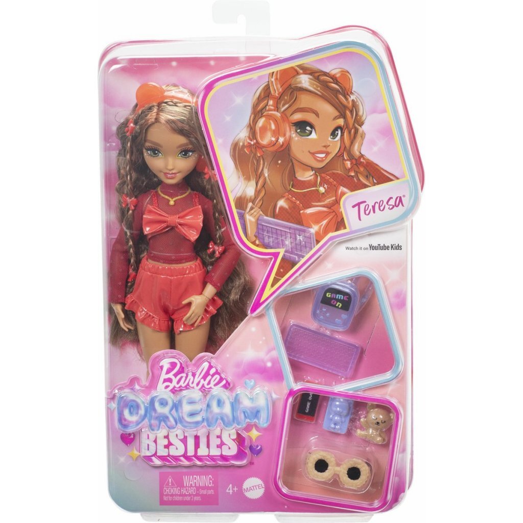 Barbie Dream Besties Teresa Doll with Video Game Accessories