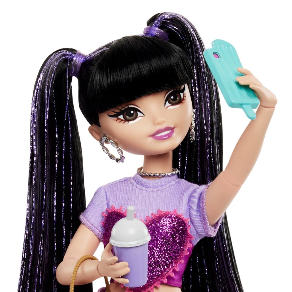 Barbie Dream Teen Renee Doll with Food and Video Accessories