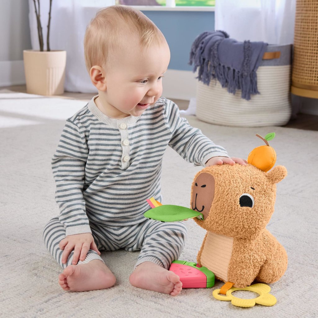 Fisher Price New Born Sensimals Snacky Capibara