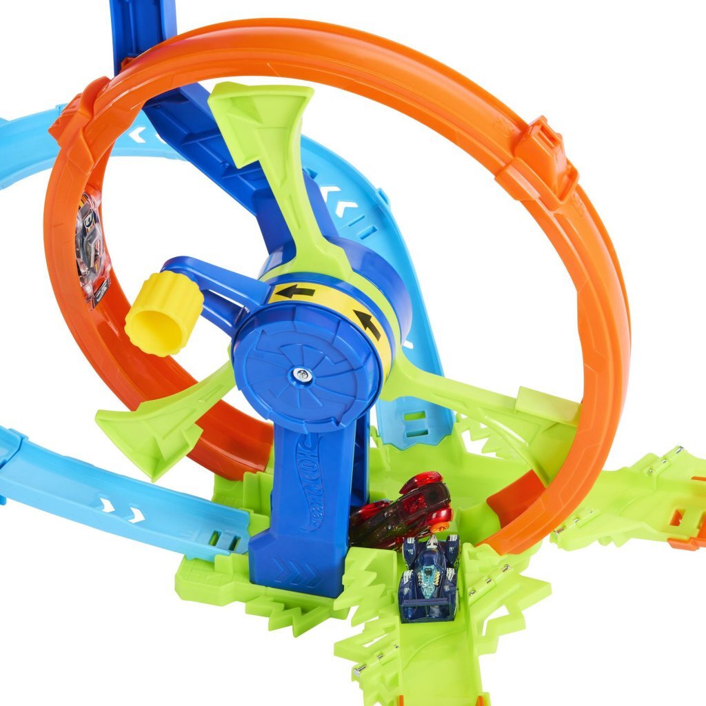 Hot Wheels Action Rapid Launch and Loop Track Set with Vehicle