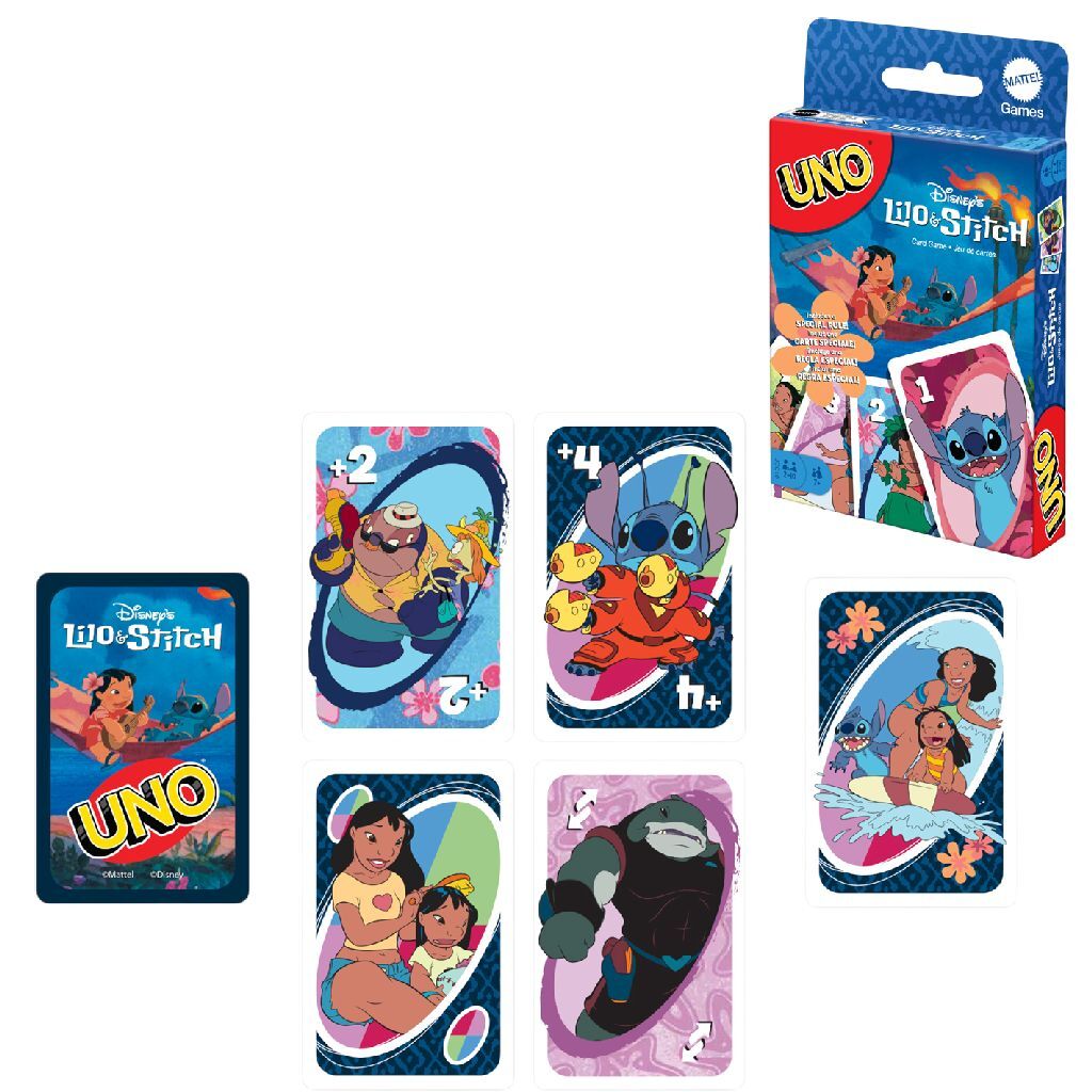 Mattel Uno Disney Lilo & Stitch Card Game
