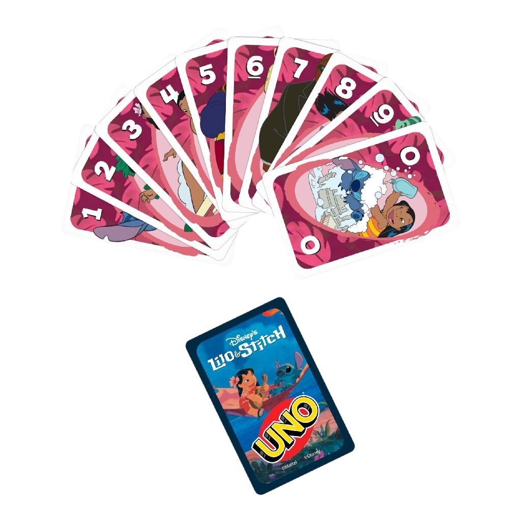 Mattel Uno Disney Lilo & Stitch Card Game