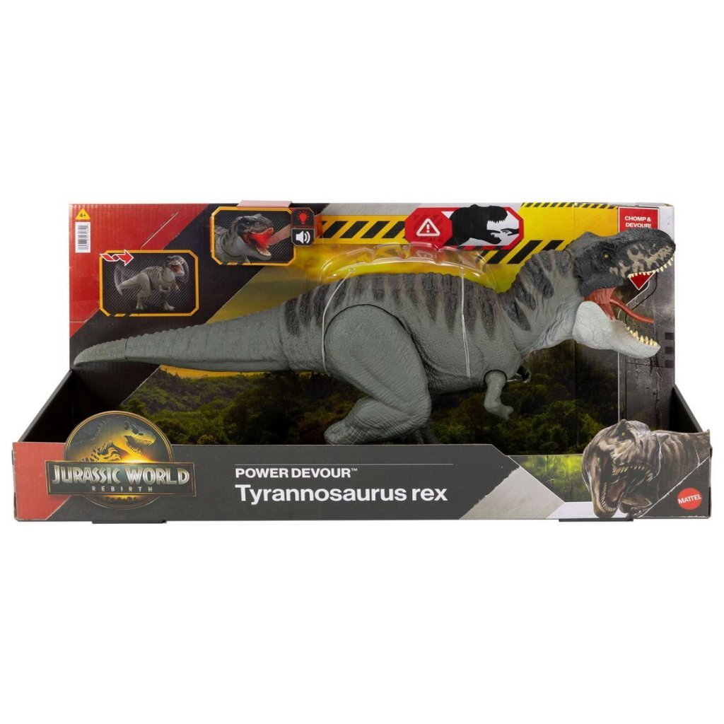 Mattel Jurassic World T-Rex with Light and Sound Feature