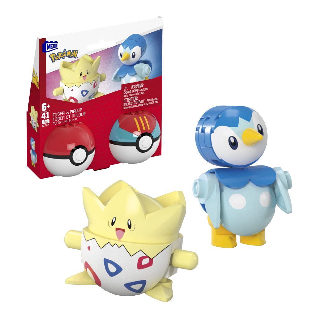 Mattel Mega Pokémon Togepi and Piplup Building Set