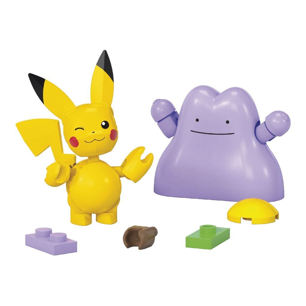Mattel Mega Pokémon Pikachu and Ditto Building Set