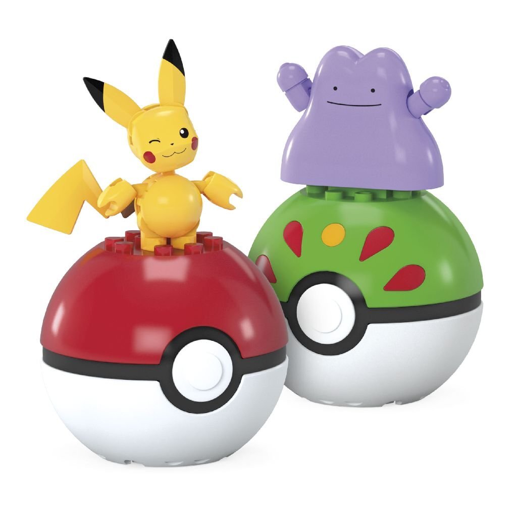 Mattel Mega Pokémon Pikachu and Ditto Building Set