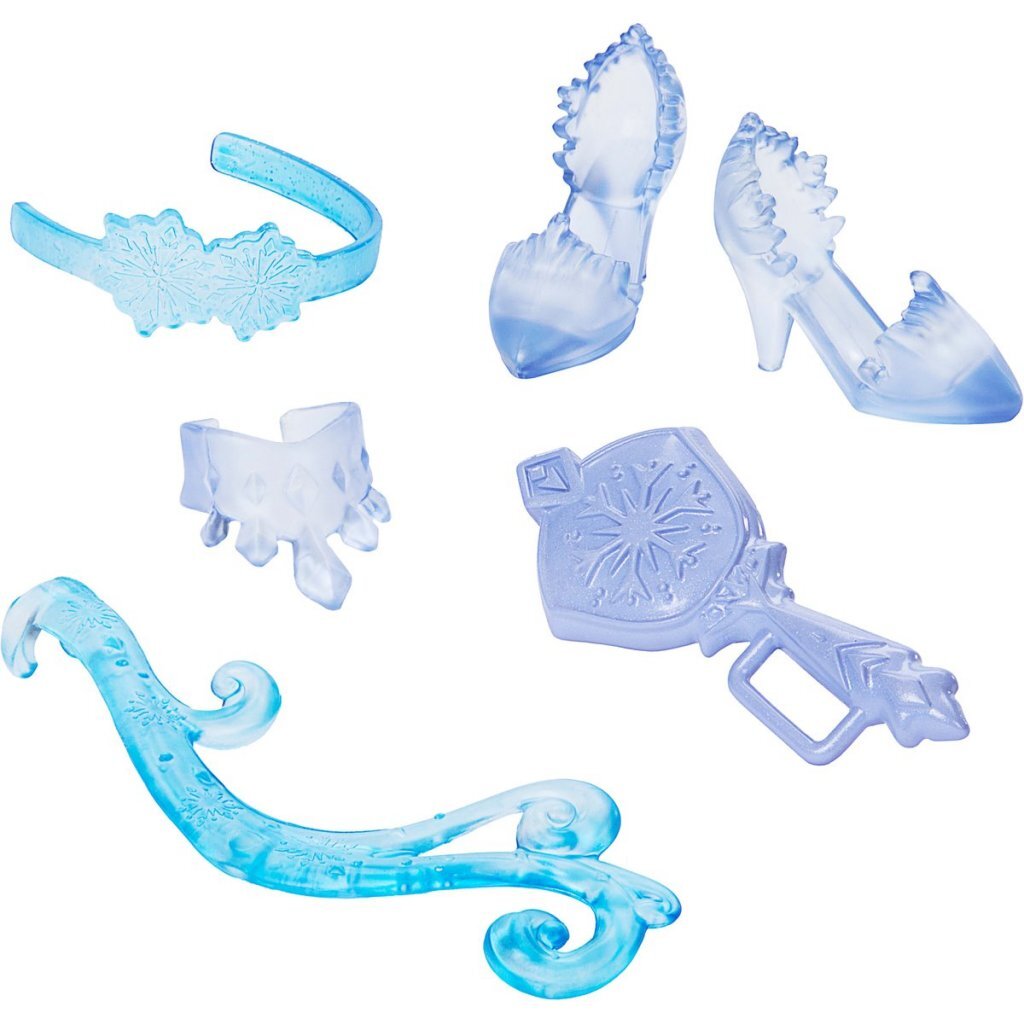 Disney Frozen Spin & Reveal Elsa Doll with Surprises for Kids Aged 3 and Up
