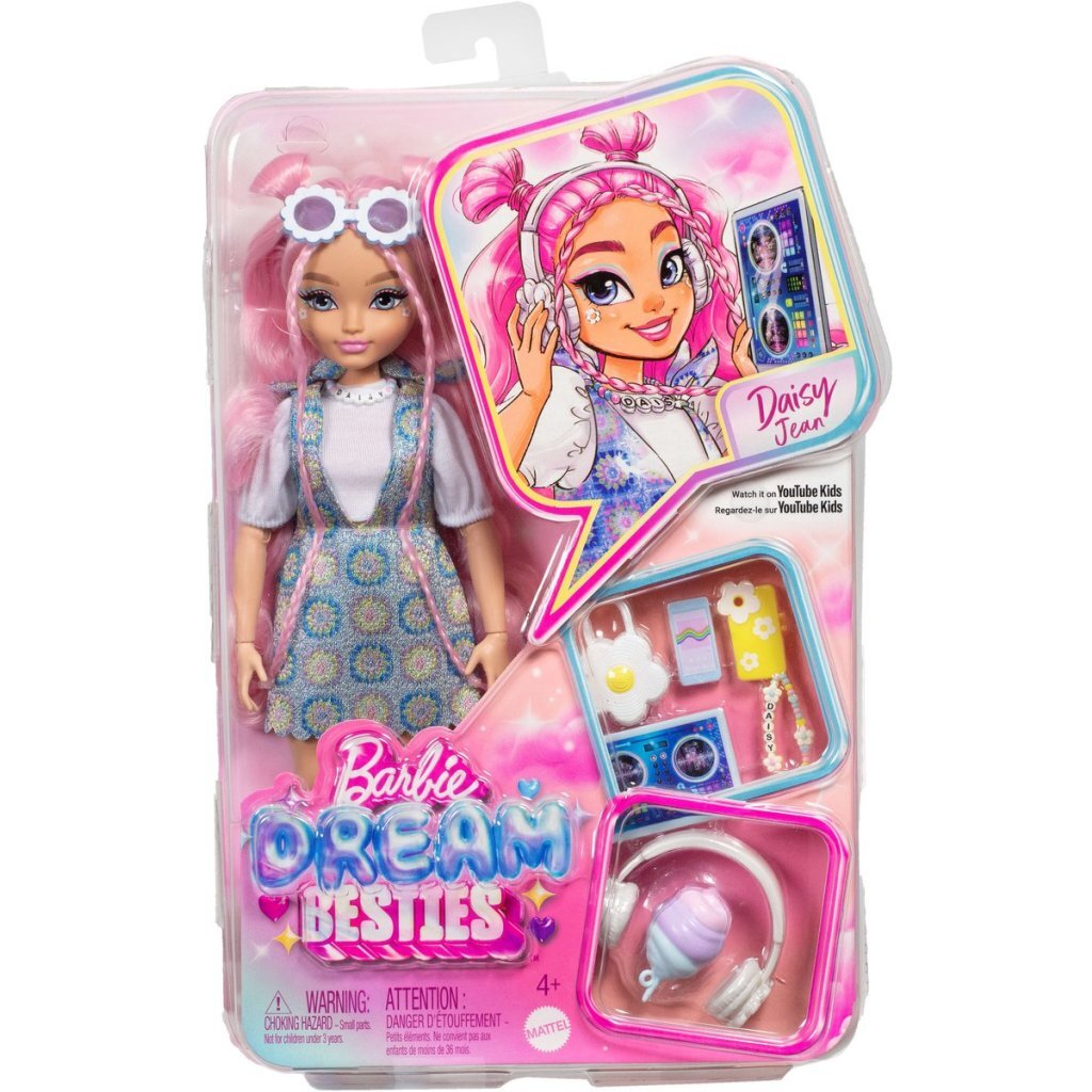 Barbie Dream Besties Fashion Doll with Music Accessories - Daisy Jean