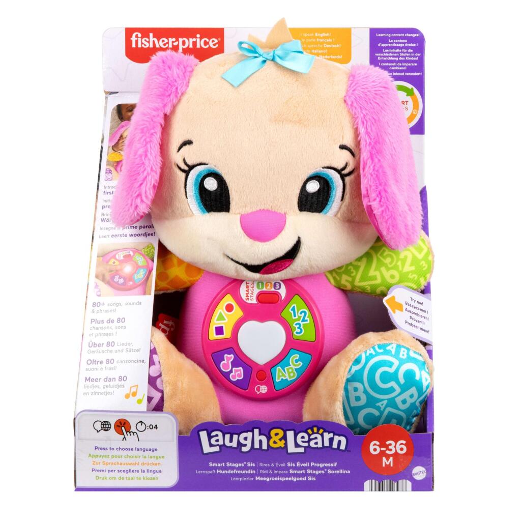 Fisher Price Puppy Sister - Light and Sound - 6 Months+