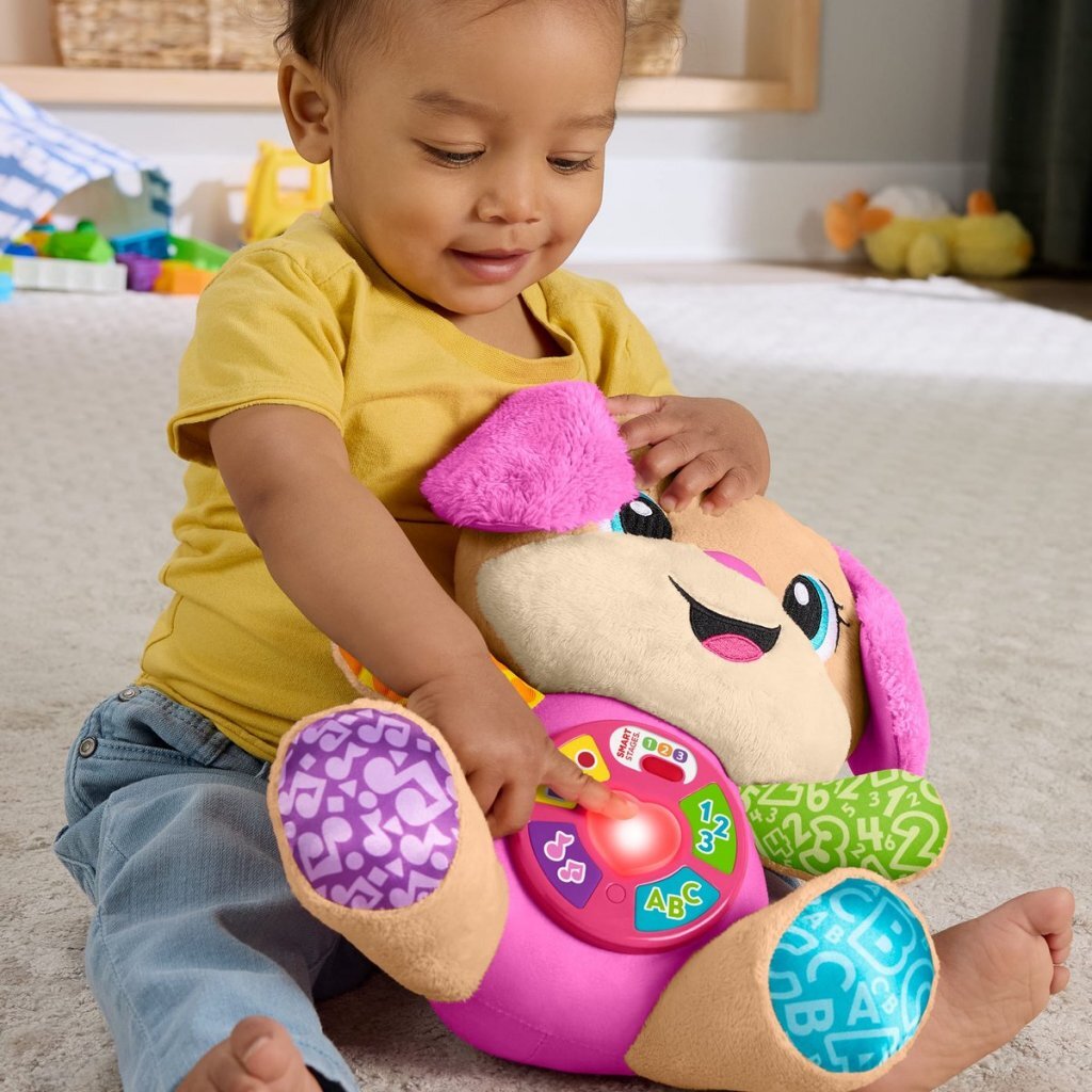 Fisher Price Puppy Sister - Light and Sound - 6 Months+