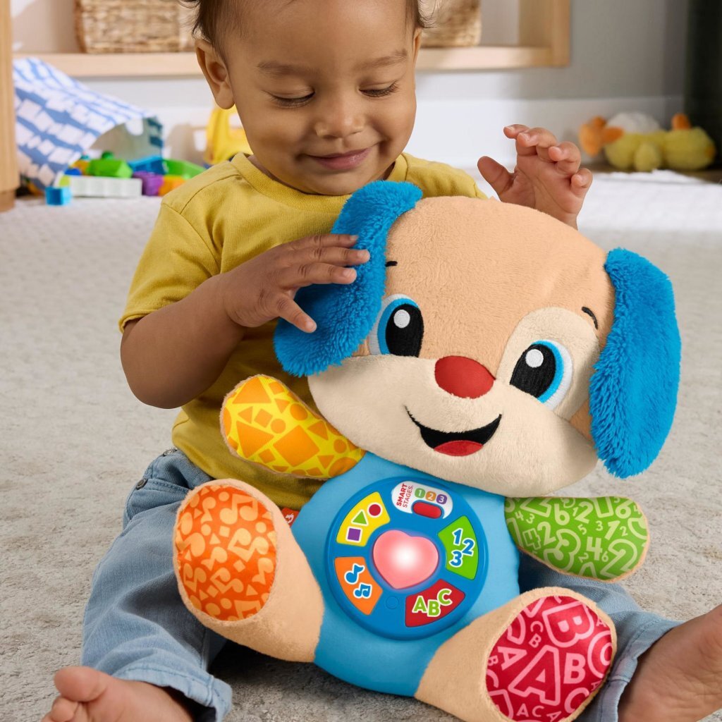 Fisher Price Laugh and Learn Puppy - Interactive Toy with Songs and Learning Stages - Suitable for 6 Months+
