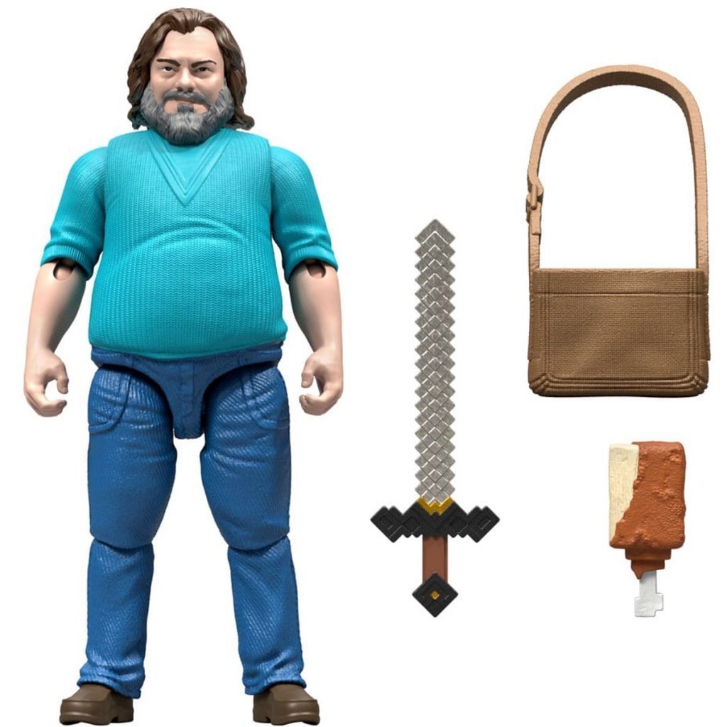 Minecraft Movie Singles Steve Action Figure