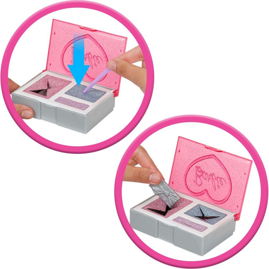 Barbie Reveal Party Unbox Glam Pink Curvy Doll with Surprises for Kids Aged 3 and Up