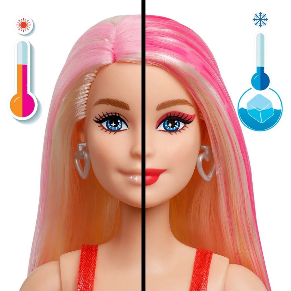 Barbie Reveal Party Unbox Glam Red Doll with 10 Surprises - Chic Party Series
