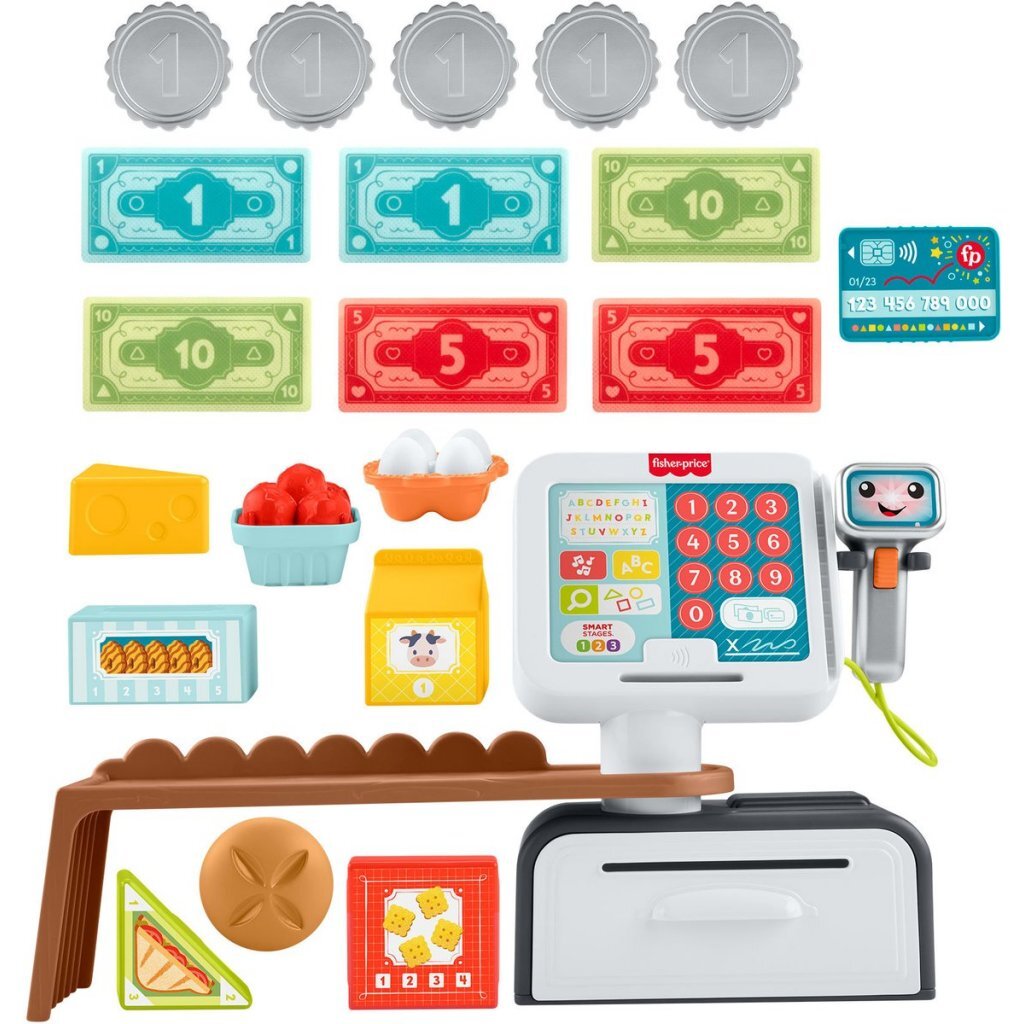 Fisher Price Laugh & Learn Cash Register - Sound - 2 Years+