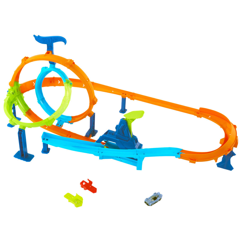 Hot Wheels Stunt Tracks Fast Launch Cyclone