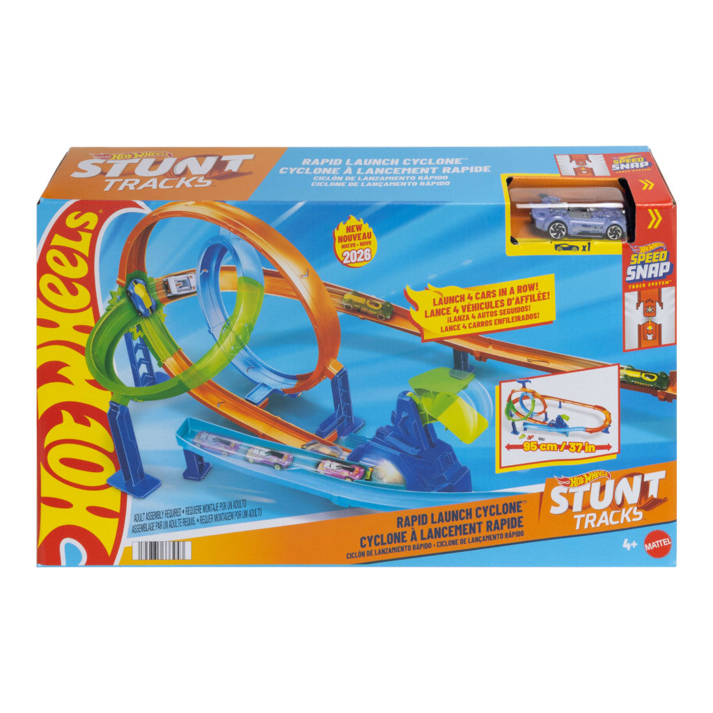 Hot Wheels Stunt Tracks Fast Launch Cyclone