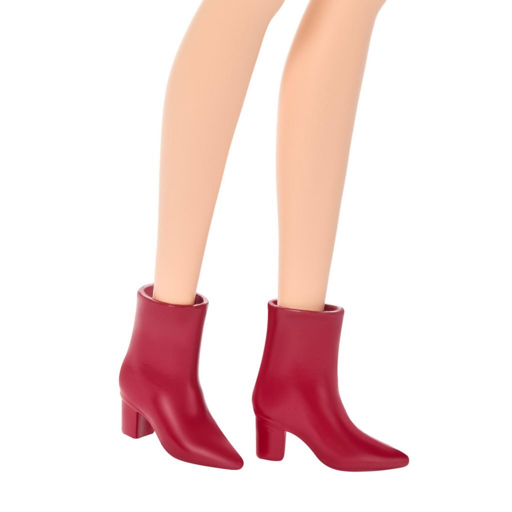 Barbie Fashionistas Doll 246 with Pink Leopard Print Dress and Accessories