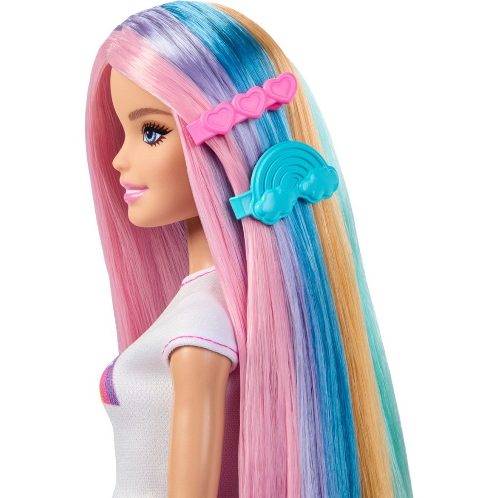 Barbie → Doll → 7.5-Inch Rainbow Sparkle Hair → Ages 3+