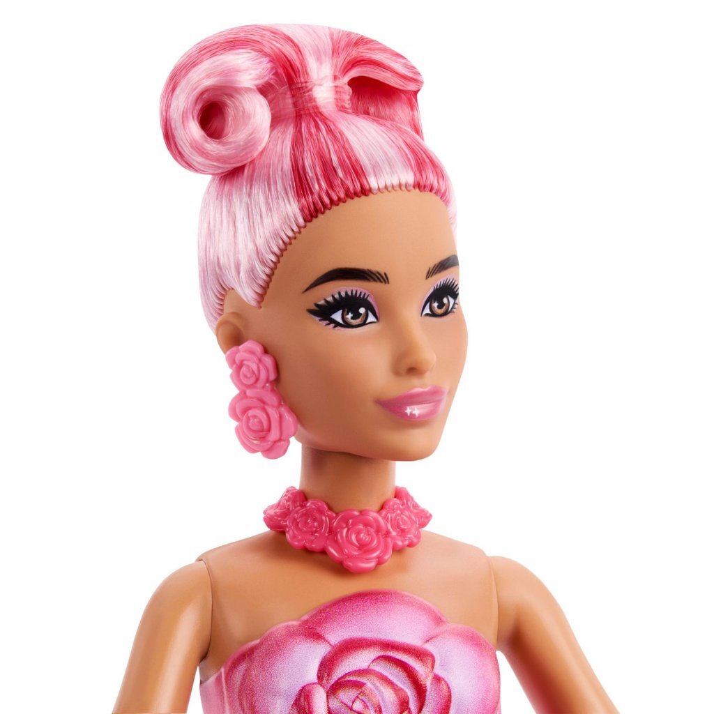 Barbie → Reveal Flower Surprise Red Rose → Scented Doll, Accessories → Ages 3+