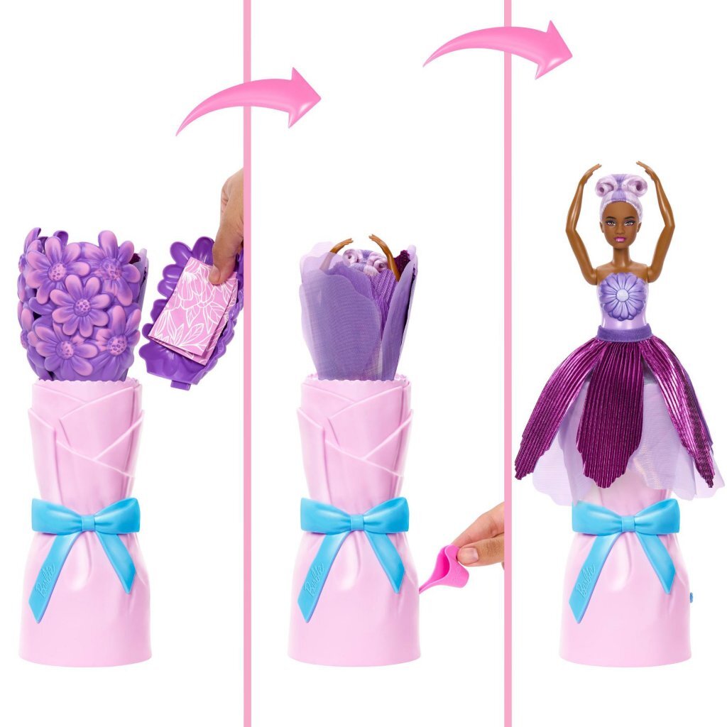 Barbie Reveal Purple Daisy Petal Pop