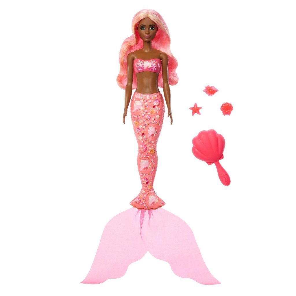 Barbie → Color Reveal Mermaid Doll → Assorted Versions → Ages 3+