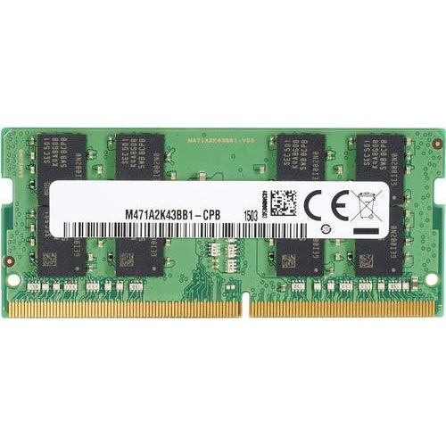 HP Inc HP - DDR4 - Modul - 8 GB - SO DIMM 260-PIN - 3200 MHz / PC4-25600 - 1.2 V - ungepuffert - non-ECC - für Elite Slice G2 (SODIMM), EliteDesk 705 G5 (SODIMM), EliteOne 800 G5 , 800 G6, 800 G8, ProDesk 600 G5 (SODIMM), 600 G6 (SODIMM), P afbeelding 1
