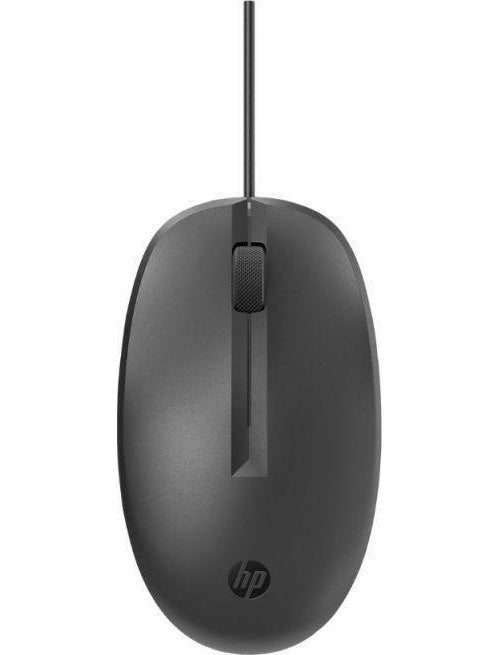 HP 125 - Maus - kabelgebunden - USB - Schwarz (265A9AA) afbeelding 1