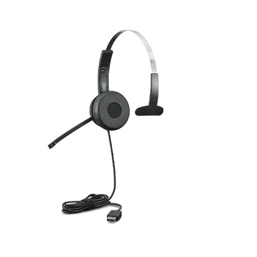 Lenovo 100 - Headset - On-Ear - kabelgebunden - USB-A - Schwarz - für IdeaPad 3 15, 3 15ITL06, Legion 5 15, ThinkCentre M70, M90, ThinkPad L15 Gen 2, P14s Gen 1 (4XD1B61617) afbeelding 2