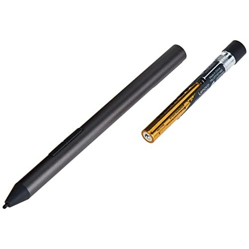 Lenovo Digital Pen 2 - Aktiver Stylus - aktiv elektrostatisch - 2 Tasten - Grau - braune Box - für IdeaPad Flex 5 14ALC7, 5 14IAU7, 5 16ALC7, 5 16IAU7, ThinkCentre M75t Gen 2 afbeelding 2
