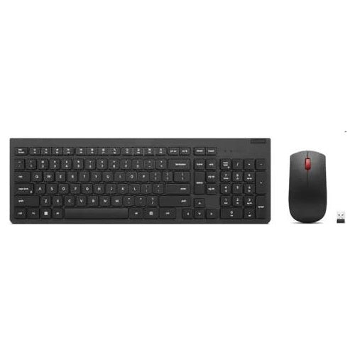 Lenovo Essential Wireless Combo Gen 2 - Tastatur-und-Maus-Set - kabellos - 2,4 GHz - Deutsch - Schwarz (4X31N50722) afbeelding 1