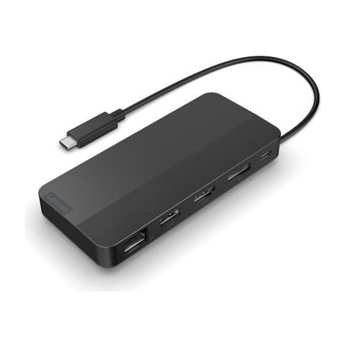 Lenovo - Dockingstation - USB-C - HDMI, DP - 1GbE - 100 Watt - Europa (40B90100EU) afbeelding 1