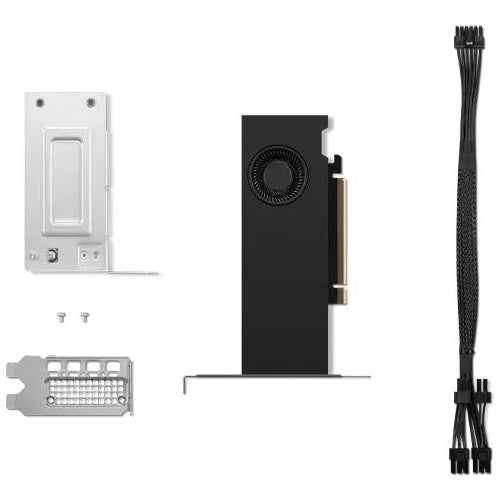 Lenovo NVIDIA RTX 2000 Ada - Grafikkarten - NVIDIA RTX 2000 Ada - 16GB GDDR6 - PCIe 4,0 x8 Low-Profile - 4 x DisplayPort (4X61P69962) afbeelding 1