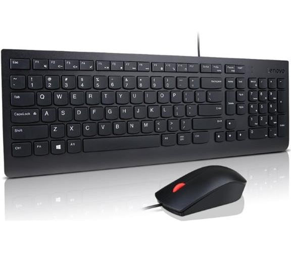Lenovo Essential Wired Combo Keyboard and Mouse (German 129) (4X31R64414) afbeelding 1