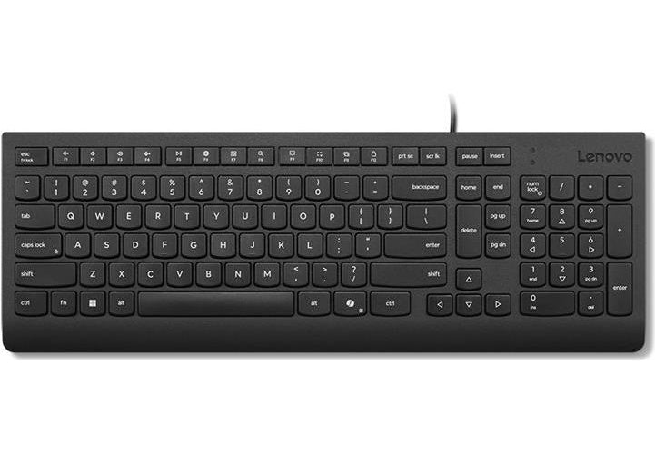 LENOVO Essential Wired Keyboard Black - German 129 (4Y41R64647) afbeelding 1