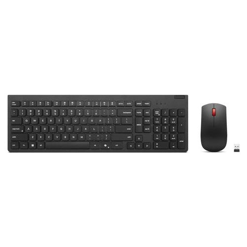 Lenovo Essential Wireless Combo Keyboard & Mouse Gen2 Black-German (4X31R64467) afbeelding 1
